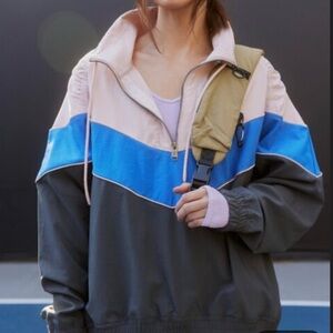 walk the Line Color block pullover